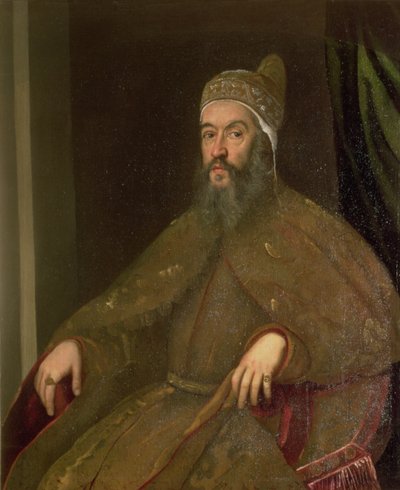 Doge Alvise Mocenigo by Jacopo Robusti Tintoretto